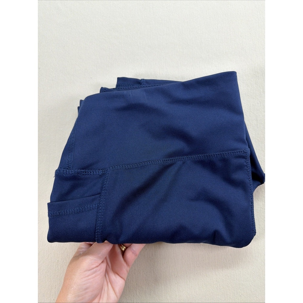 Beverly Hills Polo Club Capri Leggings Women L High Waisted, With Pocket - Picture 9 of 9